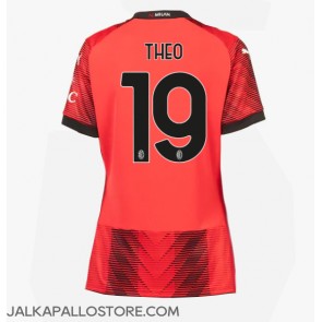 AC Milan Theo Hernandez #19 Kotipaita Naisten 2023-24 Lyhythihainen